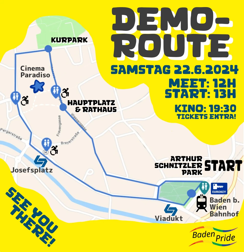 Route of Baden Pride